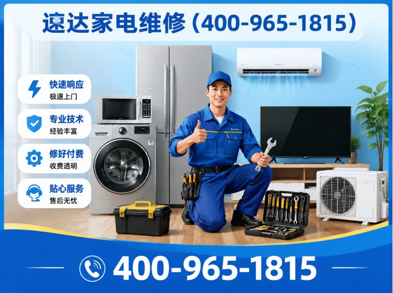 西宁速达家电维修展示图
